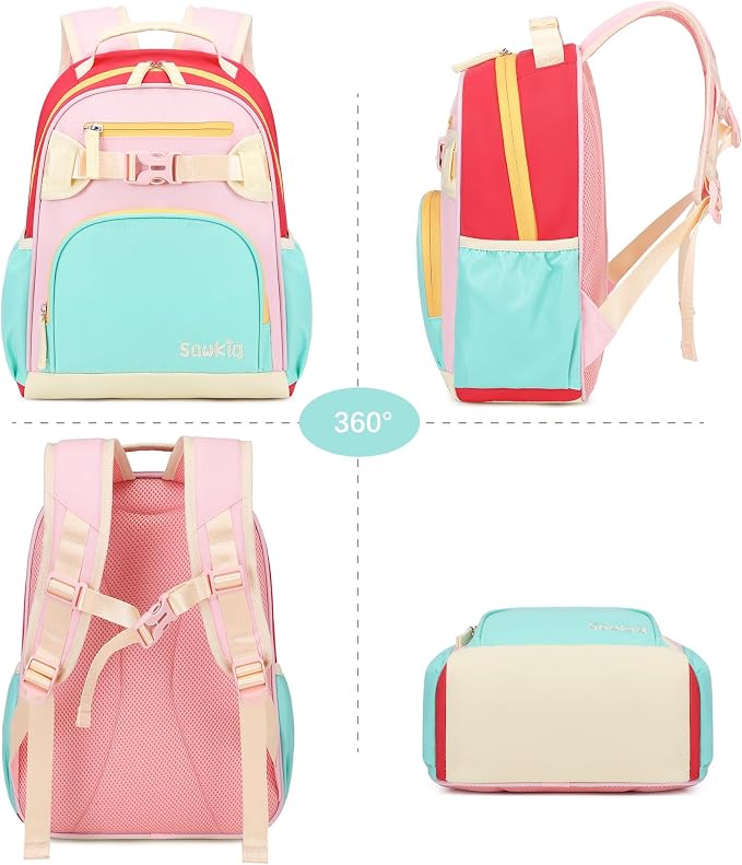 Lightweight Cute Kids Backpack for School Kindergarten Elementary Backpacks for - Image 7