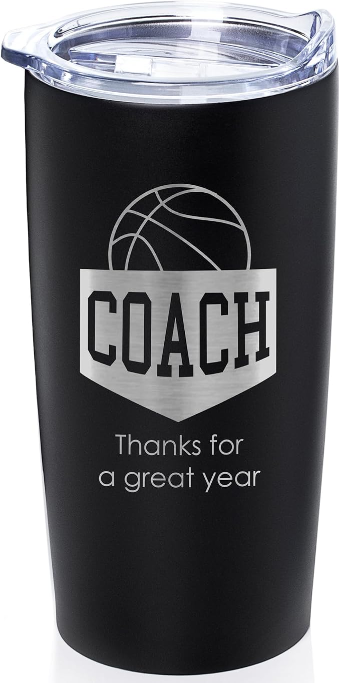 Lifetime Creations Engraved Basketball Coach Tumbler: Basketball Coach Thank by LifetimeCreations