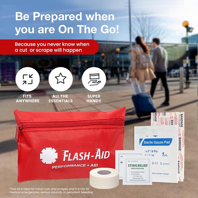 Mini First Aid Kits – 2-Pack Compact Travel IFAKs - Image 8