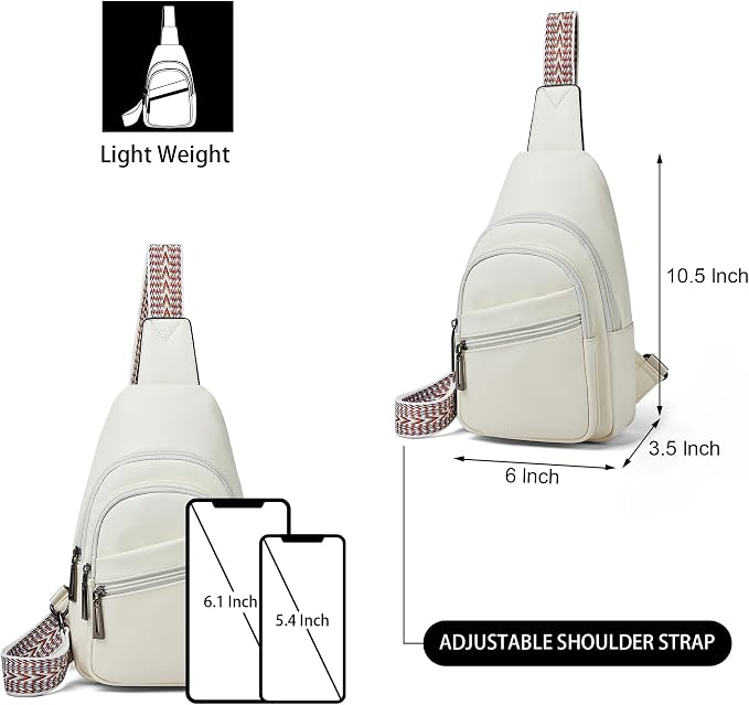 Sling Bag Crossbody Bags for Women Small Cross Body Bag Fanny Packs Chest Sling - Image 3