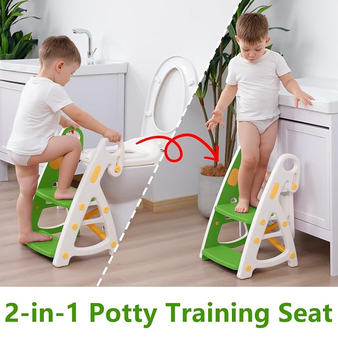 Potty Training Seat: 2 in 1 Design Potty Seat - Image 2
