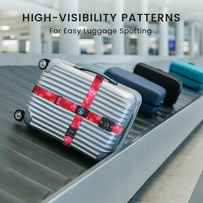 Travelkin Luggage Straps TSA Approved - Image 7