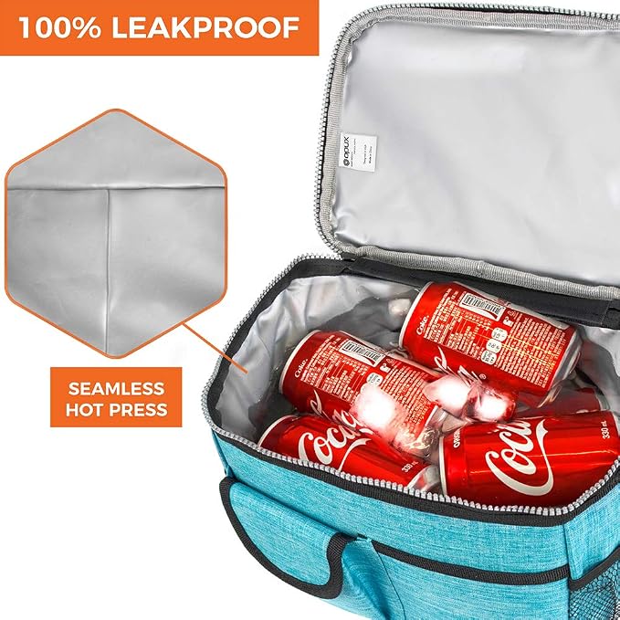 OPUX Lunch Box for Men, Adult Lunch Box Cooler, Insulated Lunch Bag Women - Image 5