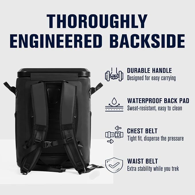 Magnetic Soft Cooler, Zipperless Soft Sided Cooler Bag - Image 4