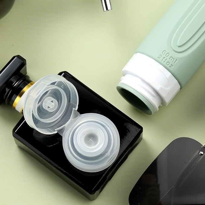 Travel Bottles for Toiletries, Tsa Approved 2oz Travel size Bottles, BPA Free - Image 5