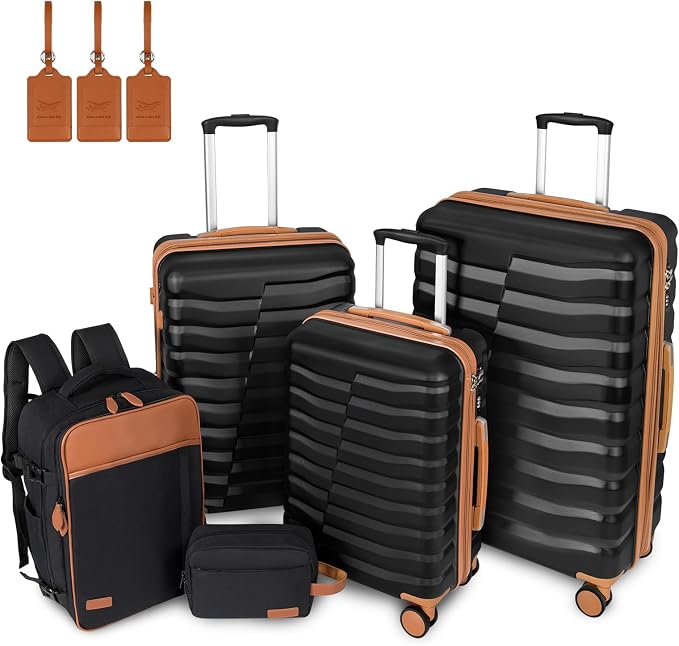 5-Piece Lightweight Luggage by WireHot