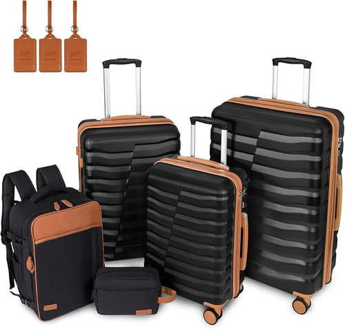 5-Piece Lightweight Luggage by WireHot