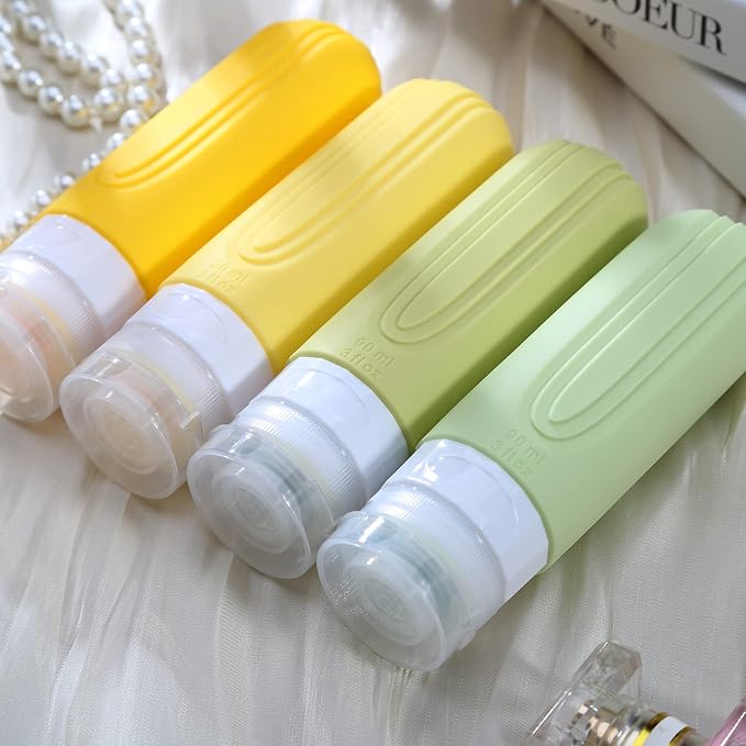 Travel Bottles for Toiletries, Tsa Approved 3oz Travel Size Containers BPA Free - Image 5