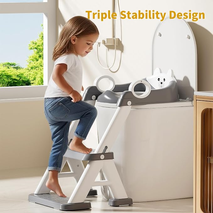 Potty Training Seat, Non Slip Foldable Toilet Training Seat - Image 2
