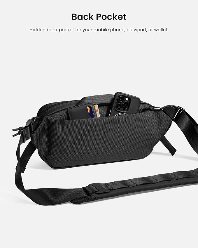 tomtoc 5.5L X-Pac Sling Bag for Nintendo Switch 2, Heavy Duty Crossbody Bag for - Image 4