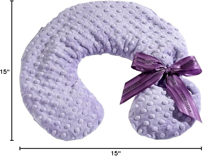 Sonoma Lavender Luxury Lavender Heatable/Chillable Neck Pillow, Microwaveable - Image 5