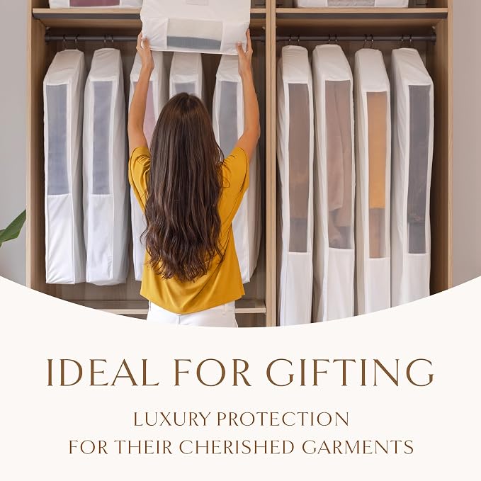 Hayden Hill Luxury Organic Cotton Garment Storage Bag - Image 7