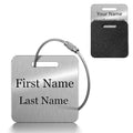 Stainless Steel Personalized Luggage Tags by PersonalizedPerfectionAwaits