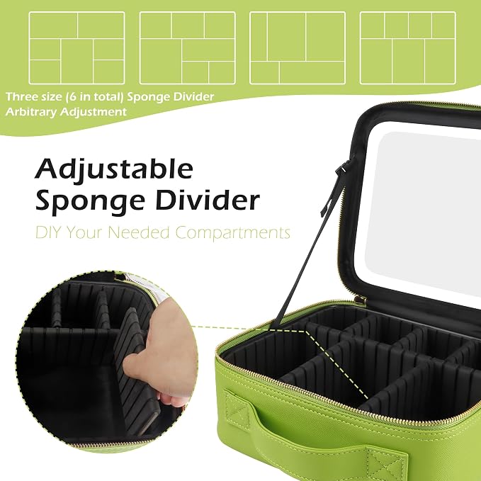 MOMIRA Travel Makeup Bag Cosmetic Bag Makeup Organizer Bag - Image 4