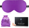 Silk Sleep Mask Eye Cover, 100% Mulberry Silk Women Men Eye Mask by spacepower