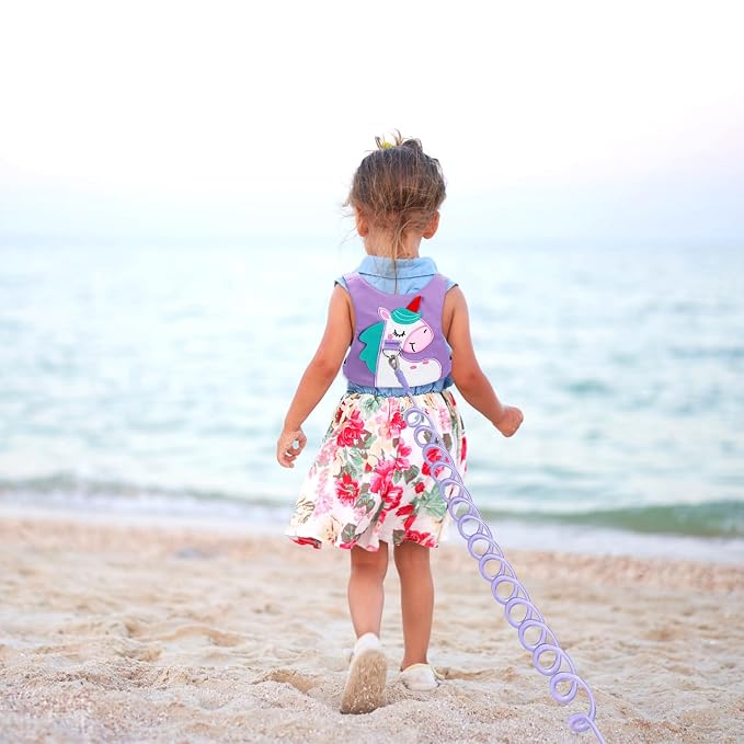 Toddler Leash-Baby Walking Safty Harness and Child Anti Lost Wrist Link - Image 7