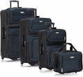 Travel Select Amsterdam 4-Piece Softside Expandable Rolling Luggage Set by Travel+Select