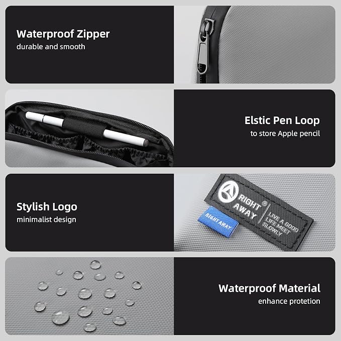 RIGHT AWAY Electronic Organizer, Waterproof Travel Accessories Storage - Image 3