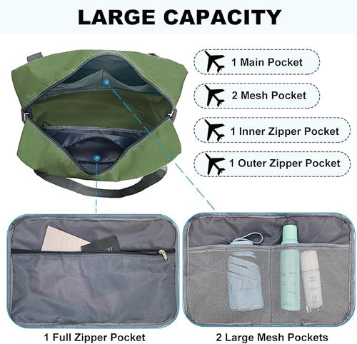 15 Inch Small Carry On Bags for Airplanes Spirit Airlines Personal Item Bag - Image 2
