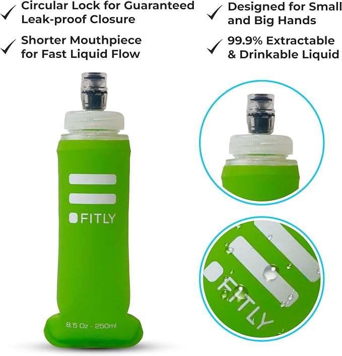 Soft Flask - Shrink As You Drink Soft Water Bottle - Image 2