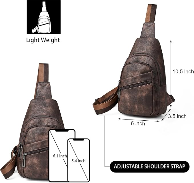 Sling Bag Crossbody Bags for Women Small Cross Body Bag Fanny Packs Chest Sling - Image 3
