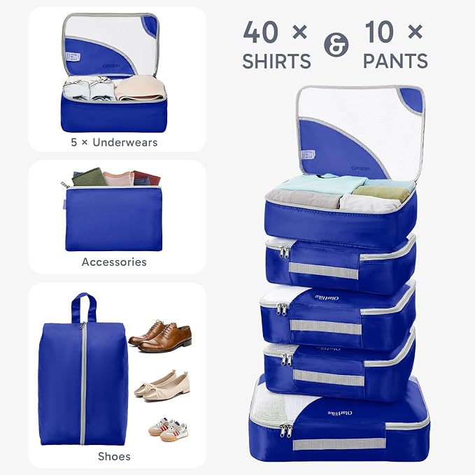 ALL INCLUDED 10 Set Durable Packing Cubes - Image 4