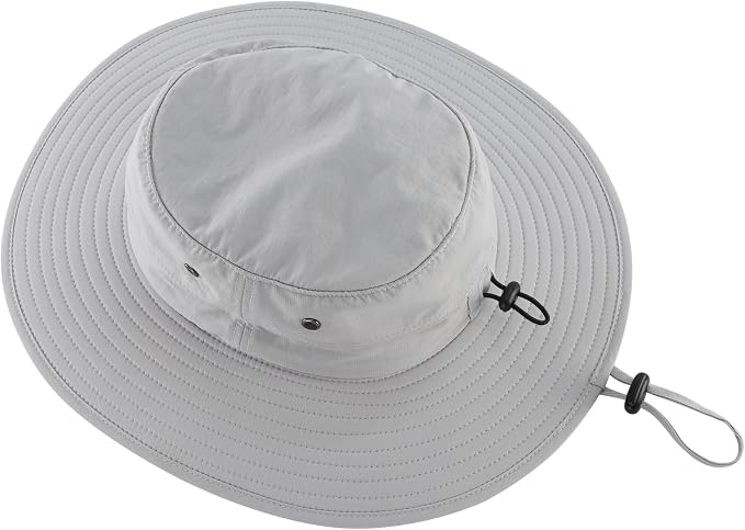 Home Prefer UPF50+ Mens Sun Hat Wide Brim Fishing Hat Sun Protection Beach - Image 5