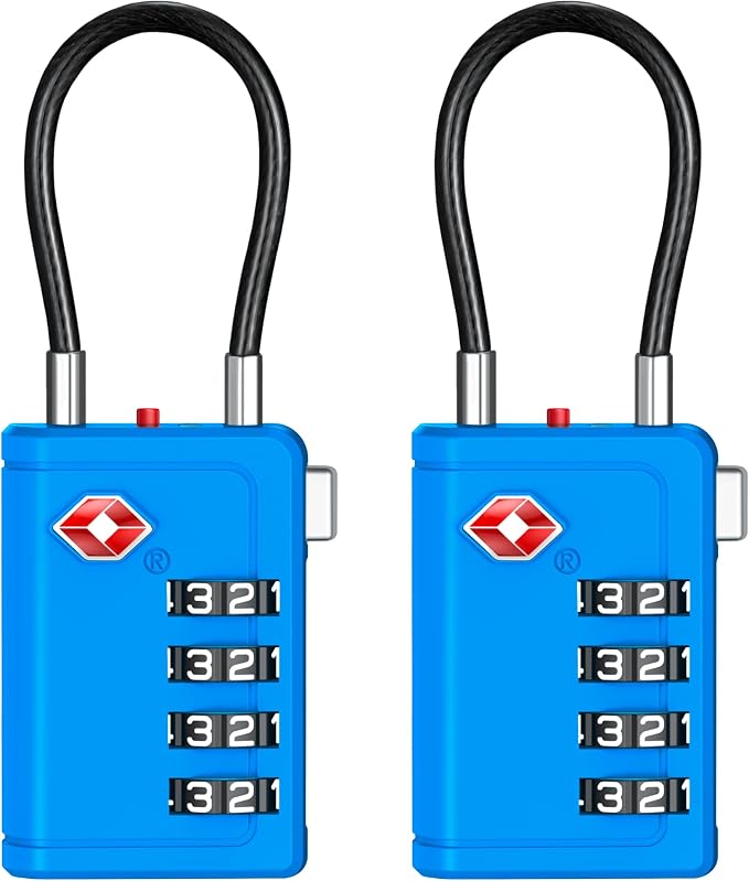 Puroma TSA Approved Luggage Travel Locks by Puroma