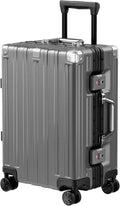 Krute Carry On Luggage 20 inch Aluminum Frame Suitcase by Krute