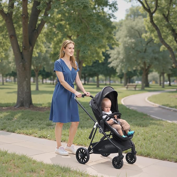 Lite 2.0 Baby Stroller with Newborn Mode, 2-in-1 Foldable Infant Stroller with - Image 6