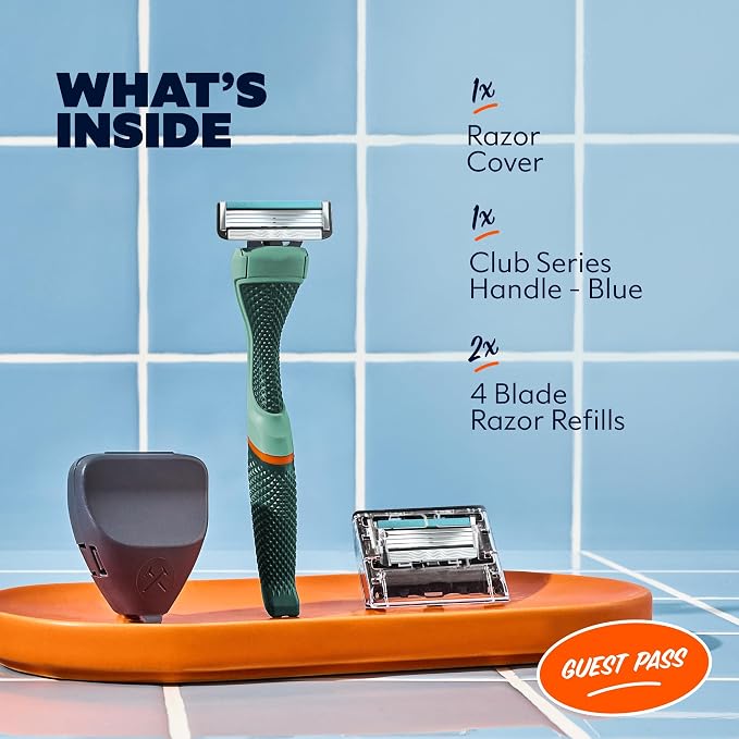 Dollar Shave Club | The Guest Pass Shave Set | 2 Swift Rinse Refill Cartridges - Image 2