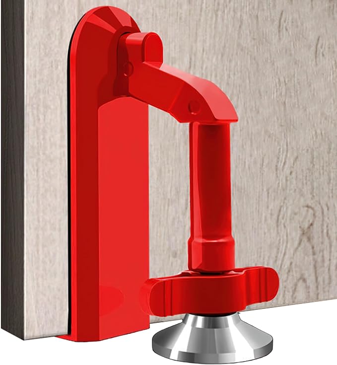 Portable Alarm Door Stopper for Bottom of Door, 2025 New Door Stop Alarm Wedge by Amusediy