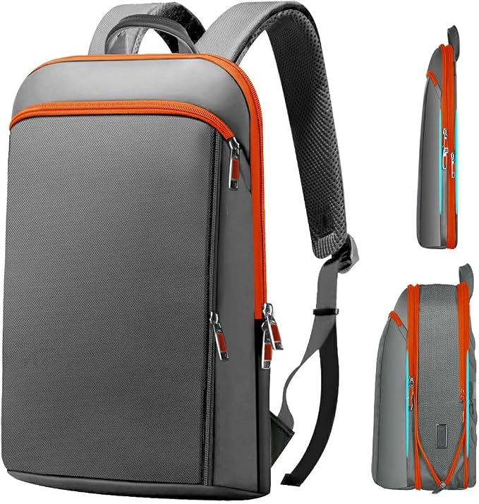ZINMARK Slim Expandable 15 15.6 16 Inch Laptop Backpack Anti Theft Travel by ZinMark