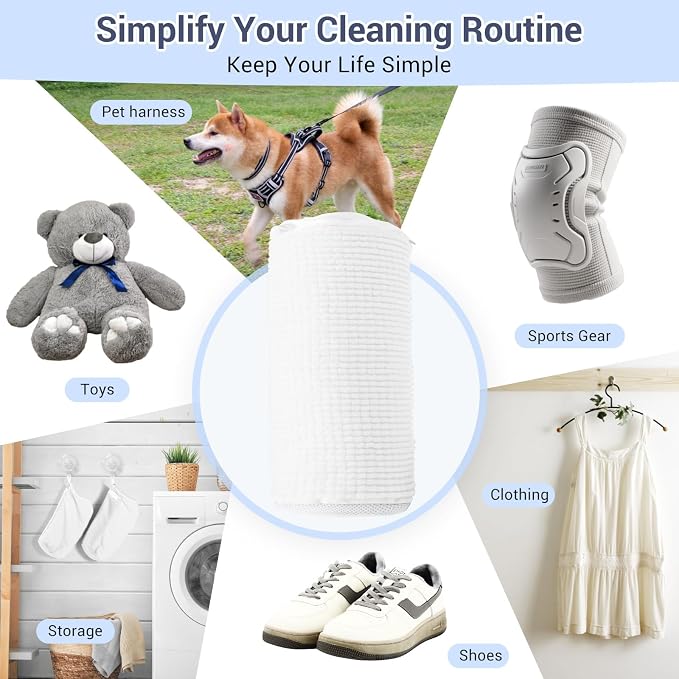 Shoe Washing Machine Bag with 2 Pockets - Image 7