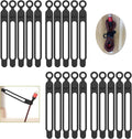 UMUST Silicone Cable Ties, Reusable Cable Management Organizer, Cord Tie by ELECTRONICACCESSORIES