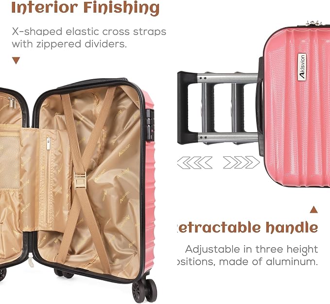 Carry on luggage 20 In suitcase - Image 3