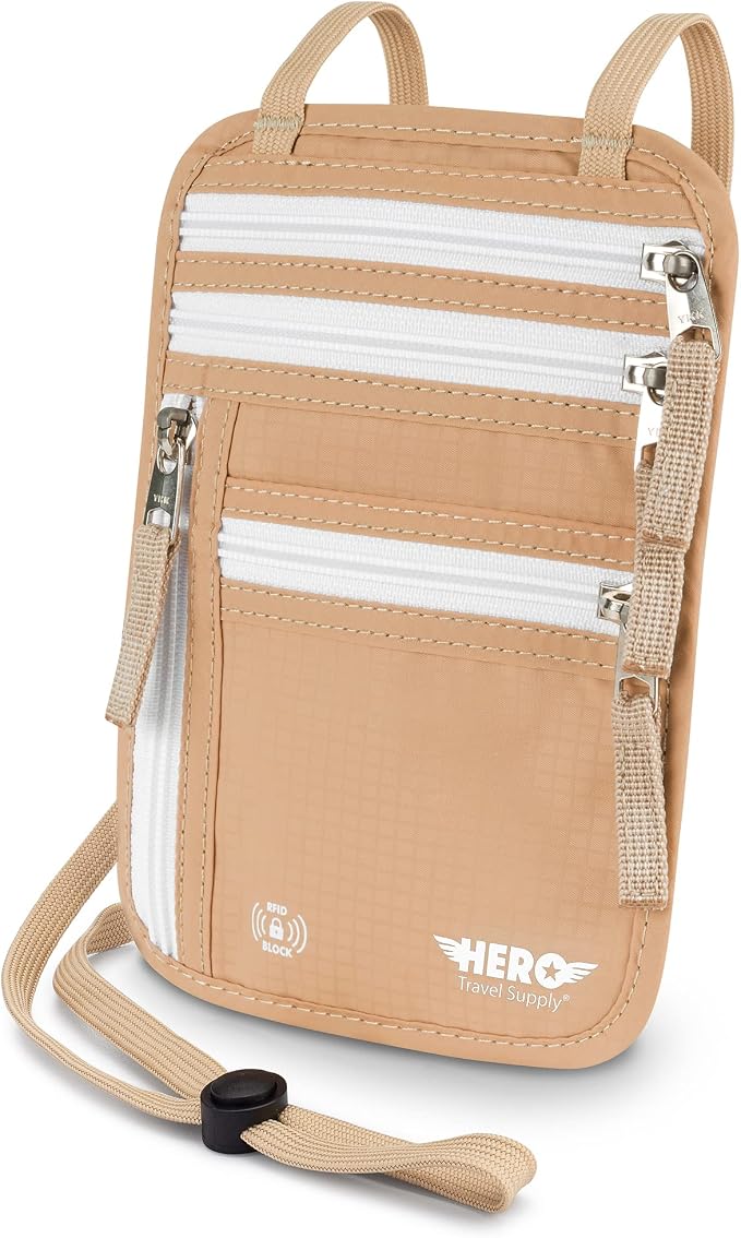 HERO Neck Wallet by HeroTravelSupply