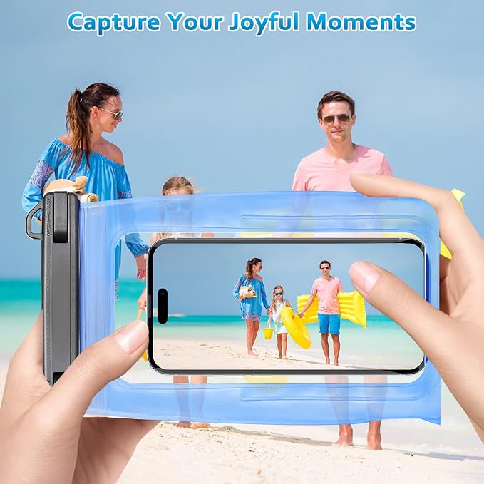Large Waterproof Phone Pouch, Floating Waterproof Bag, IPX8 Dry Bag - Image 5