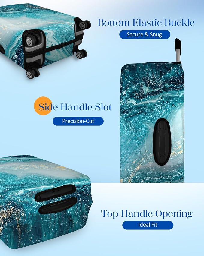 Slohif Luggage Cover for Suitcase Tsa Approved Protector - Image 5