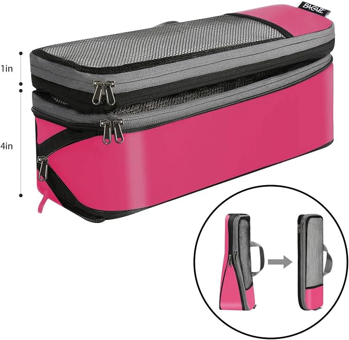 BAGAIL 4 Set/6 Set/8 Set Compression Packing Cubes Travel Accessories - Image 5