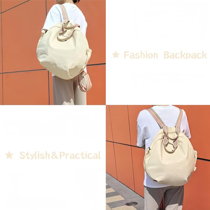 Lightweight Backpack with Laptop Compartment, Large Capacity Leisure Backpacks - Image 4