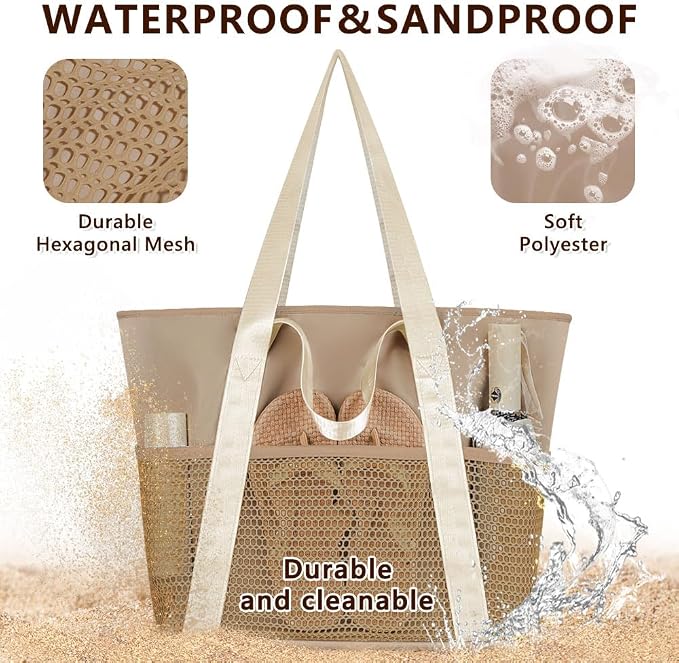 Waterproof Sandproof Beach Bag - Image 2