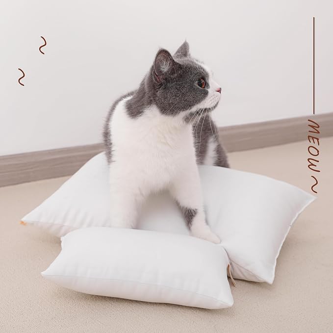 NTBAY Tiny Pillows, Down Alternative 7"x11" Microfiber Mini Pillows - Image 6