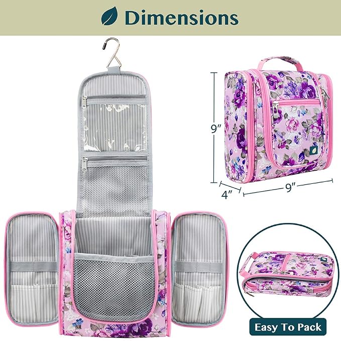 PAVILIA Toiletry Bag Travel Bag - Image 3
