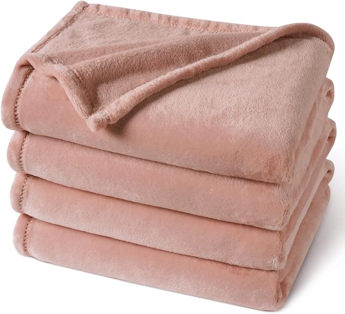 PHF Ultra Soft Fleece Blanket King Size, No Shed No Pilling Luxury Plush Cozy by PHF