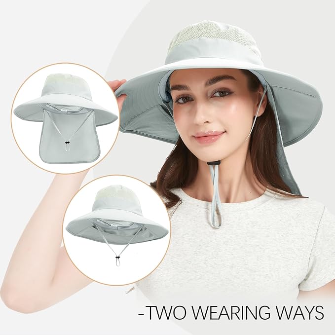 Fishing Hat Breathable Wide Brim Sun Hats - Image 3