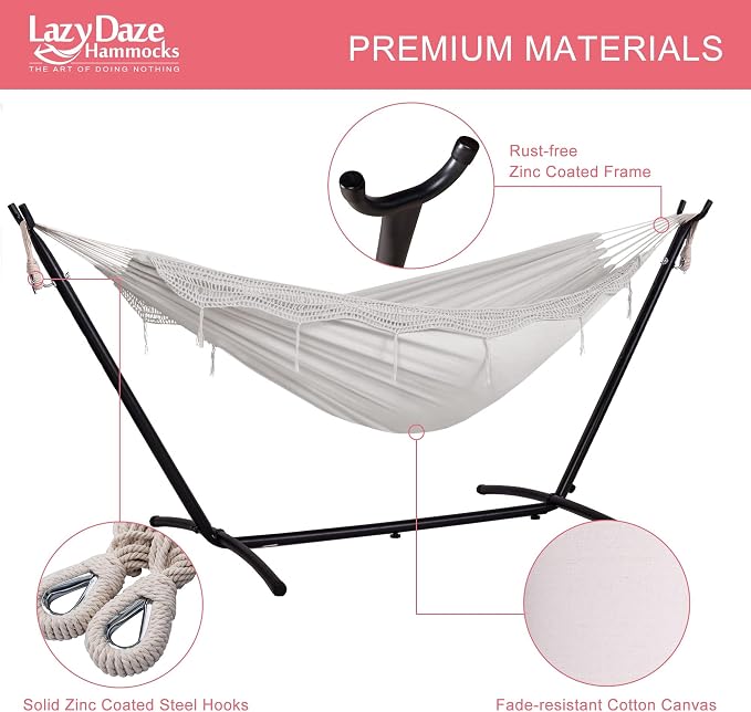 Lazy Daze Hammocks 9FT Double Hammock - Image 2
