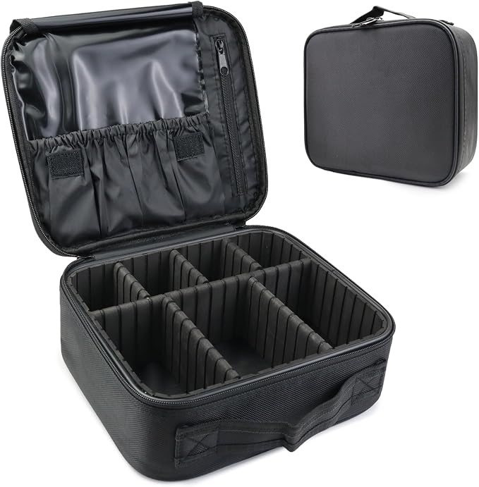 Travel Makeup Bag Makeup Cosmetic Train Case Organizer Portable Storage Bag by Unknown