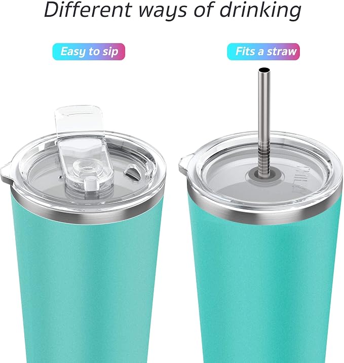 THILY Tumbler Vacuum Insulated Travel Mug 26 oz Coffee Cup - Image 2