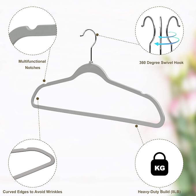 Quality Hangers Clothes 200 Pack - Image 5